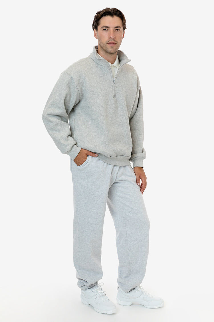 HFX428 - Heavy Fleece X Half Zip Sweater (Piece Dye)